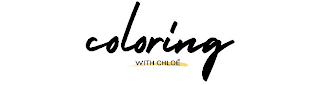 COLORING WITH CHLOÉ logo