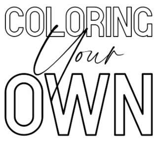 COLORING YOUR OWN logo