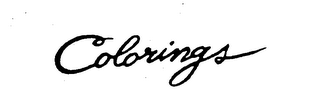 COLORINGS logo