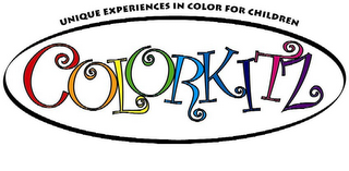 COLORKITZ UNIQUE EXPERIENCES IN COLOR FOR CHILDREN logo