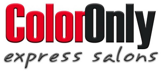 COLORONLY EXPRESS SALONS logo
