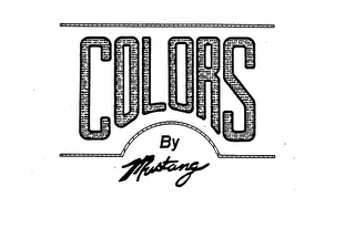 COLORS BY MUSTANG