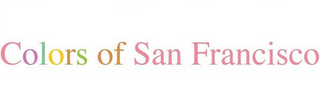 COLORS OF SAN FRANCISCO logo