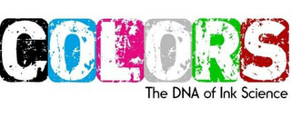 COLORS THE DNA OF INK SCIENCE logo