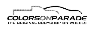COLORSONPARADE THE ORIGINAL BODYSHOP ON WHEELS logo