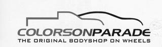 COLORSONPARADE THE ORIGINAL BODYSHOP ONWHEELS logo