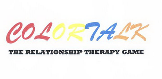 COLORTALK THE RELATIONSHIP THERAPY GAME logo
