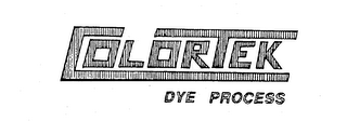 COLORTEK DYE PROCESS logo