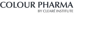 COLOUR PHARMA BY CLEARÉ INSTITUTE logo
