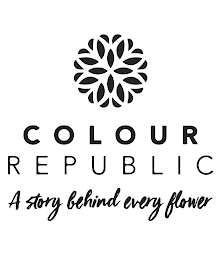 COLOUR REPUBLIC A STORY BEHIND EVERY FLOWER logo