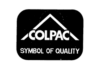 COLPAC SYMBOL OF QUALITY logo
