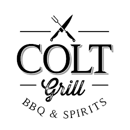 COLT GRILL BBQ & SPIRITS logo