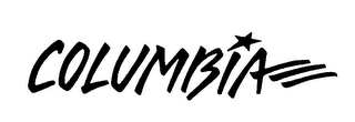 COLUMBIA logo