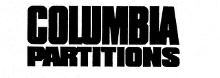 COLUMBIA PARTITIONS logo