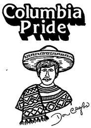 COLUMBIA PRIDE DON CLEOFOS logo