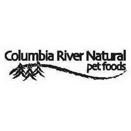COLUMBIA RIVER NATURAL PET FOODS logo