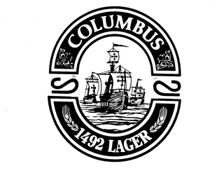 COLUMBUS 1492 LAGER logo