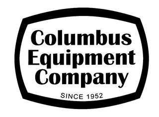 COLUMBUS EQUIPMENT COMPANY SINCE 1952 logo