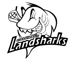 COLUMBUS LANDSHARKS logo