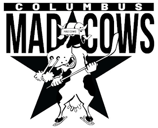 COLUMBUS MAD COWS MAD COWS logo