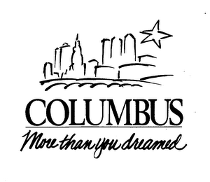 COLUMBUS MORE THAN YOU DREAMED logo