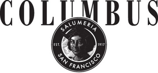 COLUMBUS SALUMERIA SAN FRANCISCO EST. 1917 logo