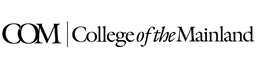 COM COLLEGE OF THE MAINLAND logo
