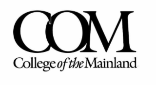 COM COLLEGE OF THE MAINLAND logo