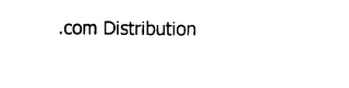 .COM DISTRIBUTION logo