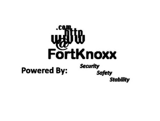 .COM HTTP WWW @ FORTKNOXX POWERED BY: SECURITY SAFETY STABILITY logo
