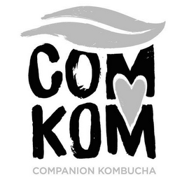 COM KOM COMPANION KOMBUCHA logo