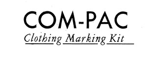 COM-PAC CLOTHING MARKING KIT logo