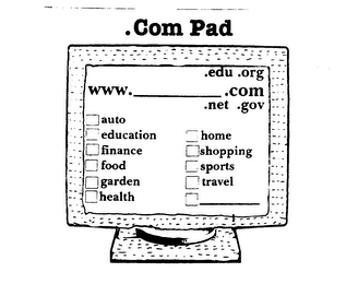 .COM PAD logo