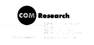 COM RESEARCH DOT COM RESEARCH logo