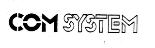 COM SYSTEM logo