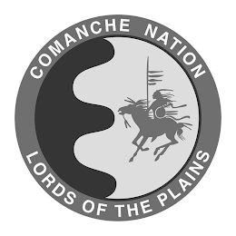 COMANCHE NATION LORDS OF THE PLAINS logo