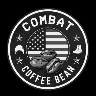 COMBAT COFFEE BEAN logo