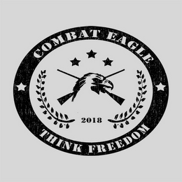 COMBAT EAGLE THINK FREEDOM 2018 logo