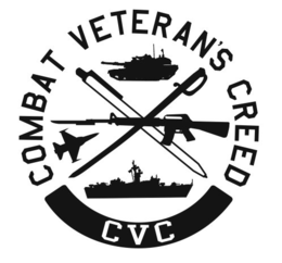 COMBAT VETERAN'S CREED CVC logo