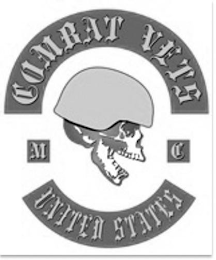 COMBAT VETS M C UNITED STATES logo