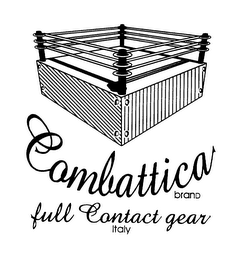 COMBATTICA BRAND FULL CONTACT GEAR ITALY logo