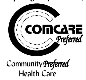 COMCARE PREFERRED COMMUNITY PREFERRED HEALTH CARE logo