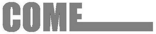 COME logo