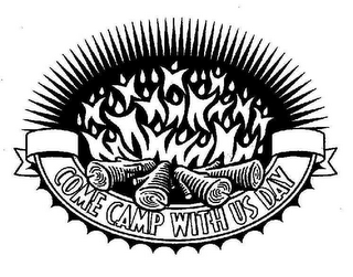 COME CAMP WITH US DAY logo