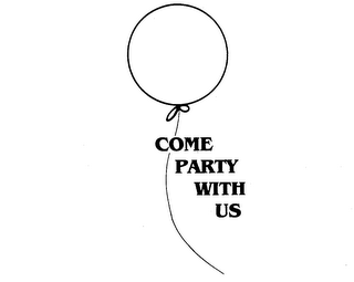 COME PARTY WITH US logo