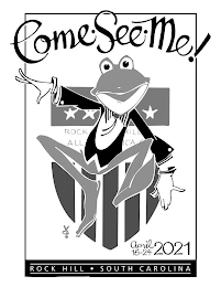 COME · SEE · ME! APRIL 16-24 2021 ROCK HILL SOUTH CAROLINA logo