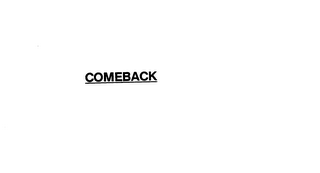 COMEBACK logo