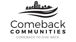 COMEBACK COMMUNITIES COMBACK TO GIVE BACK logo