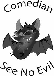 COMEDIAN SEE NO EVIL logo