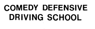 COMEDY DEFENSIVE DRIVING SCHOOL logo